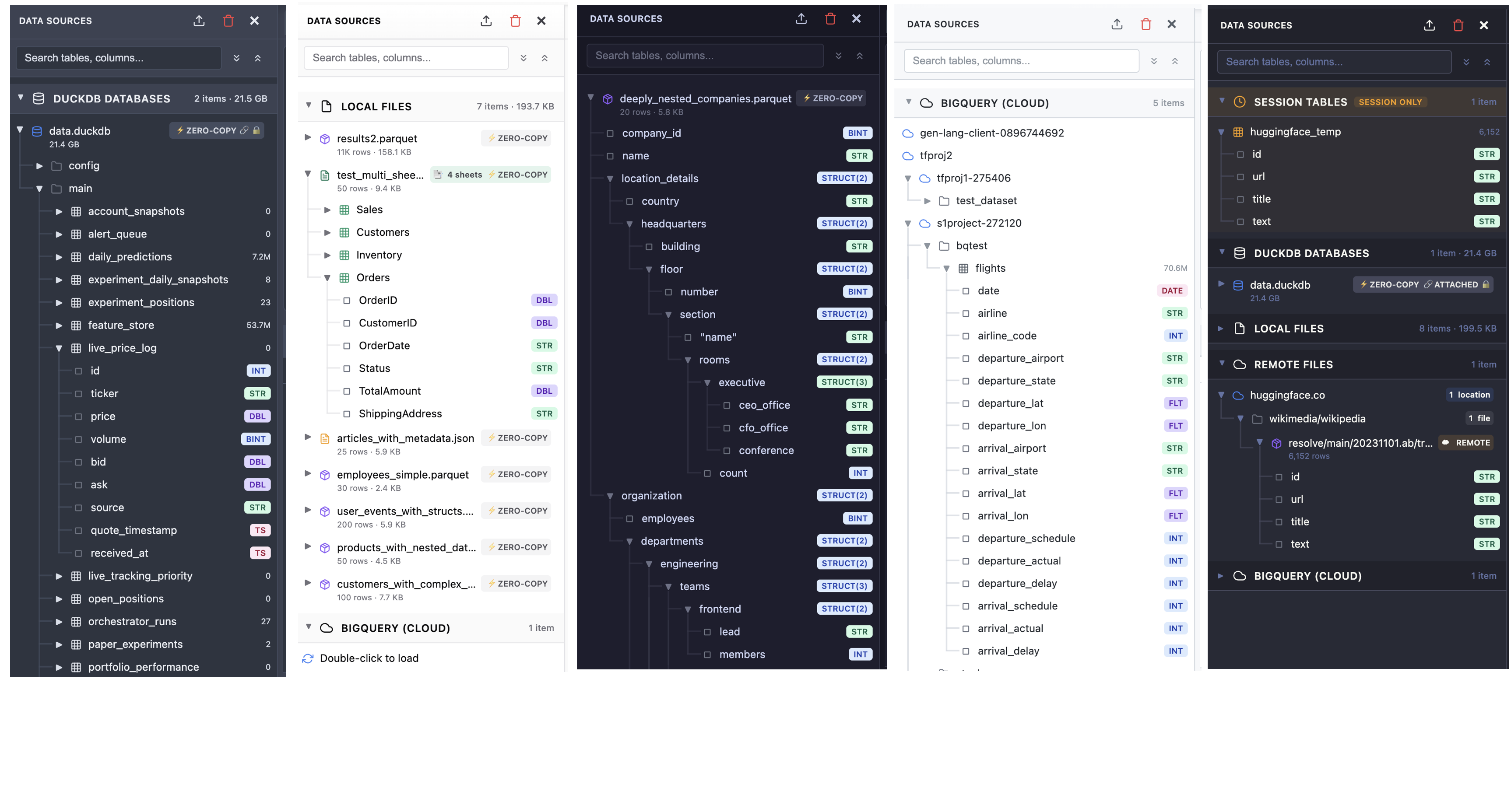 Multi-Theme Explorer